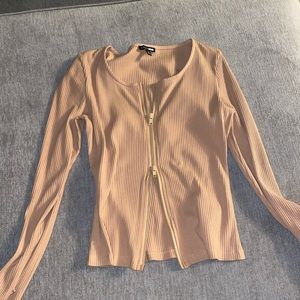 Fashionnova Zip Up Top